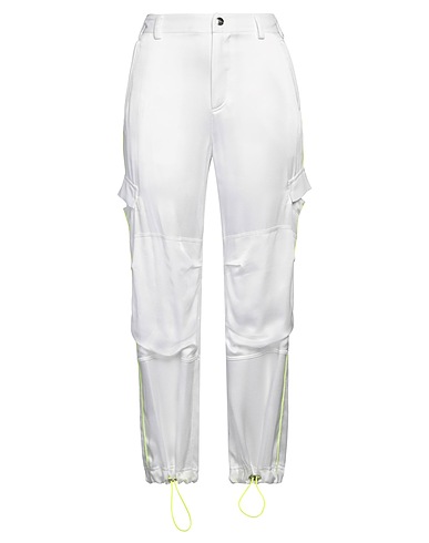 ICEBERG Pantalone Bianco 70% Acetato, 30% Viscosa