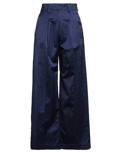 FORTE_FORTE Casual trouser Midnight blue 61% Viscose, 39% Cotton
