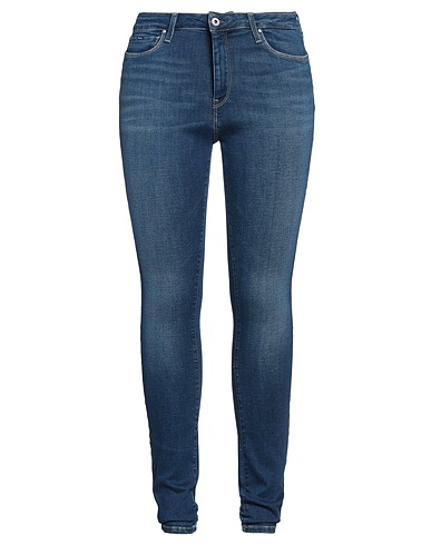PEPE JEANS Denim pants Blue 92% Cotton, 6% Polyester, 2% Elastane