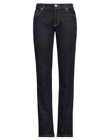 JACOB COHЁN Denim trousers Blue 92% Cotton, 6% Polystyrene, 1% Polyamide, 1% Elastane