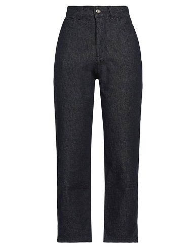 MONCLER Denim trousers Blue 98% Cotton, 2% Elastane