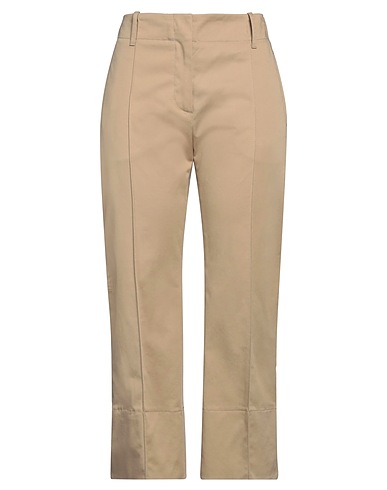 SEVENTY VENEZIA Casual pants Beige 98% Cotton, 2% Elastane
