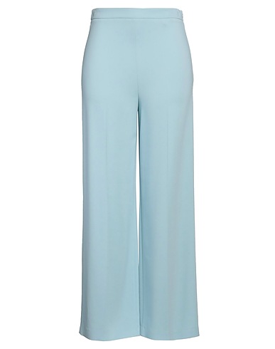 JOSEPH Casual trouser Sky blue 77% Viscose, 20% Acetate, 3% Elastane
