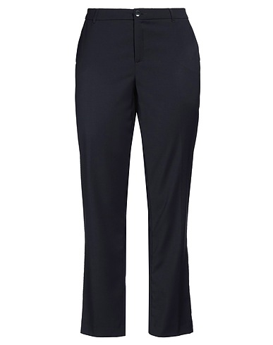 XANDRES Casual trouser Midnight blue 54% Polyester, 44% Wool, 2% Elastane