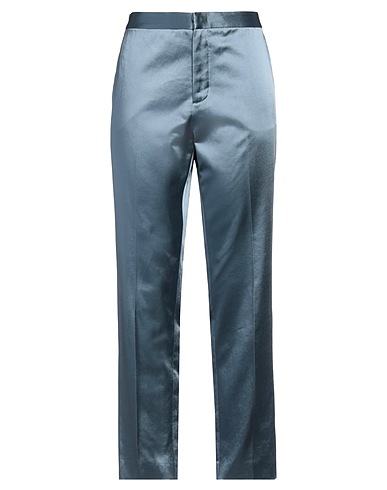 FABIANA FILIPPI Casual pants Pastel blue 57% Cotton, 43% Acetate
