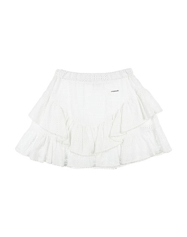 PINKO UP Skirt White 100% Cotton