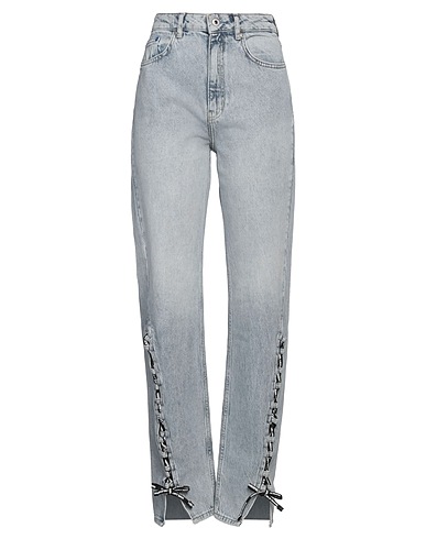 KARL LAGERFELD JEANS Denim trousers Blue 100% Organic cotton
