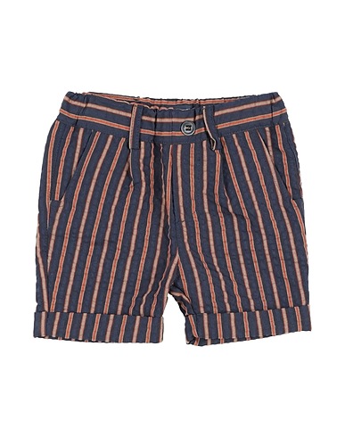 DANIELE ALESSANDRINI Shorts & Bermuda Midnight blue 42% Cotton, 33% Polyester, 25% Polyamide