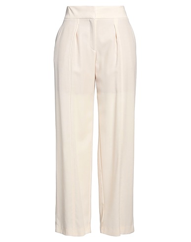 IRO Casual trouser Ivory 60% Viscose, 40% Wool