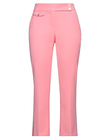 SEDUCTIVE Casual pants Pink 68% Polyester, 29% Viscose, 3% Elastane