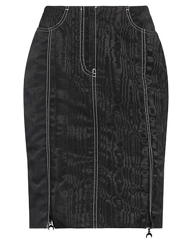 MARINE SERRE Mini skirt Black 100% Polyester