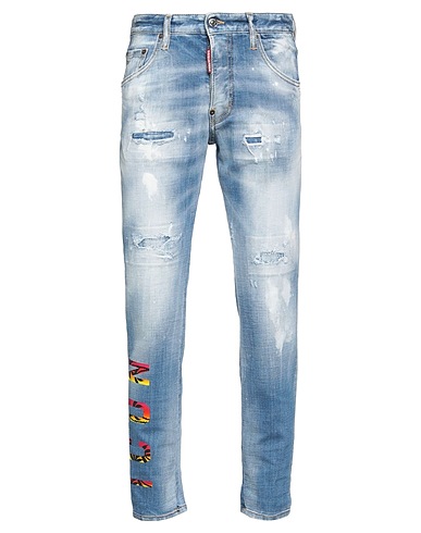 DSQUARED2 Pantalon en jean Bleu 99% Coton, 1% Élasthanne