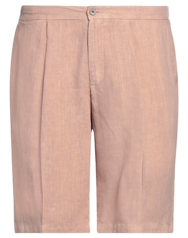 DEVORE INCIPIT Shorts & Bermuda Light brown 100% Linen