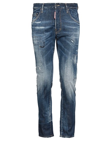 DSQUARED2 Denim trousers Blue 98% Cotton, 2% Elastane