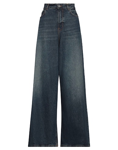 HAIKURE Denim trousers Blue 100% Cotton