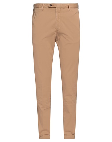 DEVORE INCIPIT Pantalone Cammello 98% Cotone, 2% Elastan