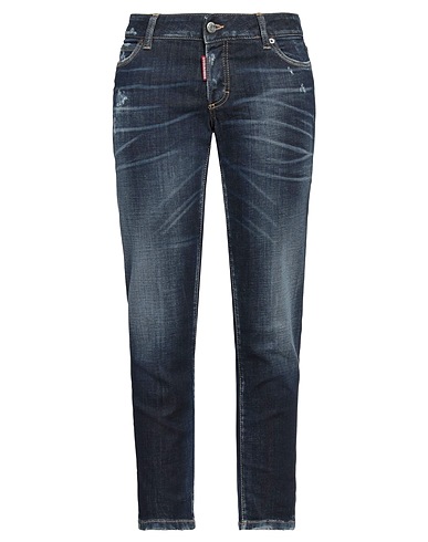 DSQUARED2 Denim trousers Blue 99% Cotton, 1% Elastane