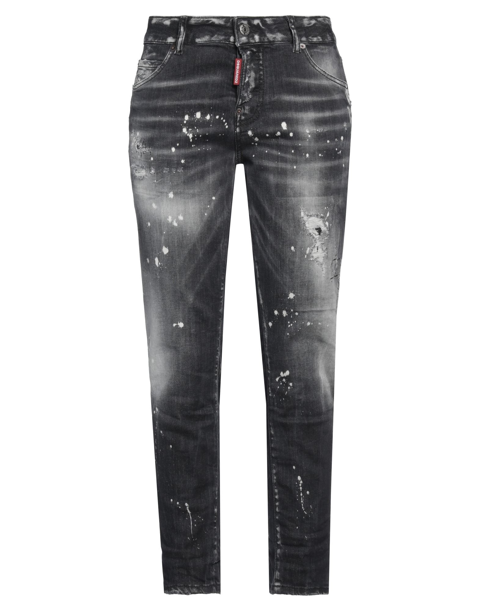 DSQUARED2 | Black Women's Denim Pants | YOOX
