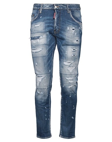 DSQUARED2 Denim pants Blue 93% Cotton, 4% Polyester, 3% Elastane