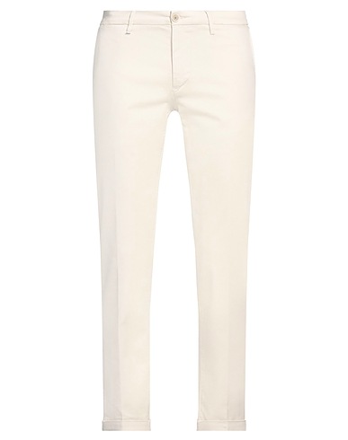 RE_HASH Pantalone Avorio 55% Cotone, 42% Lyocell, 3% Elastan