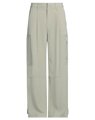 AMI ALEXANDRE MATTIUSSI Casual pants Sage green 73% Acetate, 27% Viscose