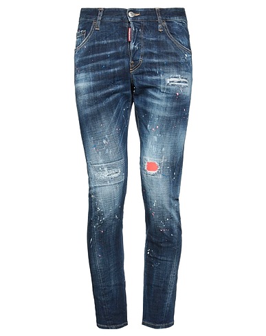 DSQUARED2 Denim pants Blue 99% Cotton, 1% Elastane