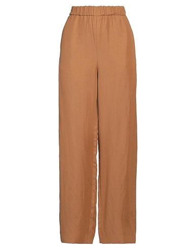 FABIANA FILIPPI Casual pants Brown 64% Viscose, 36% Linen