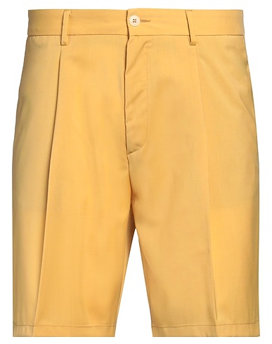 COSTUMEIN Shorts & Bermuda Mustard 97% Cotton, 3% Elastane