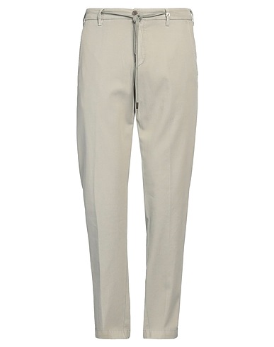 MYTHS Casual trouser Light grey 100% Cotton