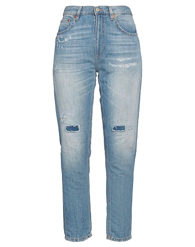 DONDUP Pantaloni jeans Blu 60% Cotone, 40% Lino