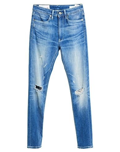 DONDUP Denim trousers Blue 92% Cotton, 6% Elastomultiester, 2% Elastane