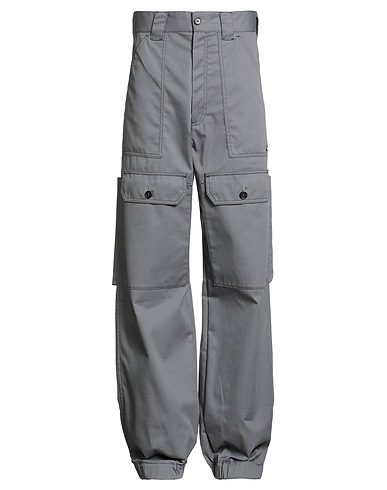 MSGM Casual trouser Grey 65% Polyester, 35% Cotton