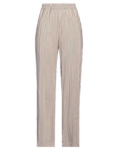 DIANA GALLESI Casual trouser Taupe 100% Viscose
