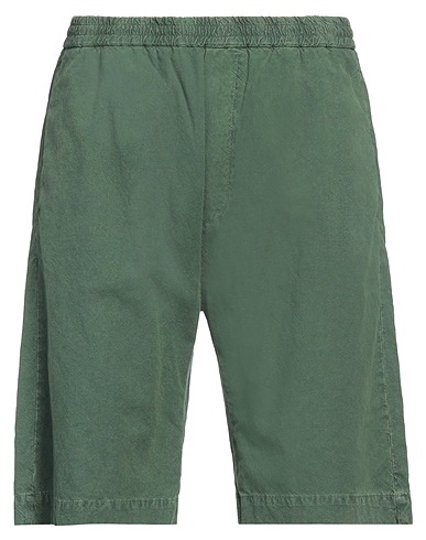 BARENA Shorts & Bermuda Green 100% Cotton
