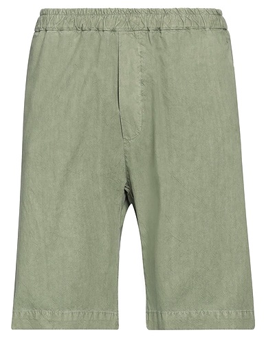 BARENA Shorts & Bermuda Sage green 100% Cotton