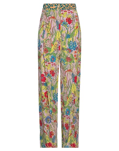 MANTERO 1902 Casual trouser Pink 100% Silk