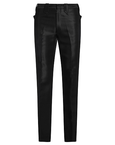 MAISON MARGIELA Casual trouser Black 75% Virgin Wool, 25% Silk