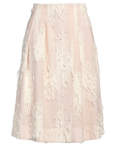 BAUM UND PFERDGARTEN Midi-Rock Cremeweiß 78% Baumwolle, 22% Polyester
