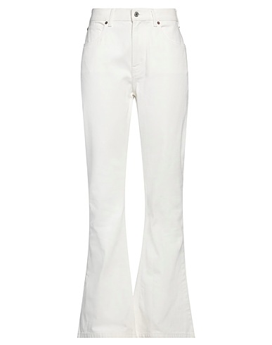 CELINE Denim trousers White 100% Cotton
