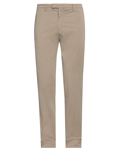 BRIGLIA 1949 Casual pants Khaki 97% Cotton, 3% Elastane
