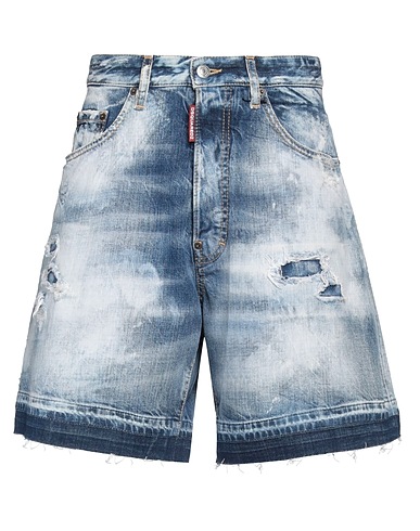 DSQUARED2 Shorts Blau 100% Baumwolle, Polyester