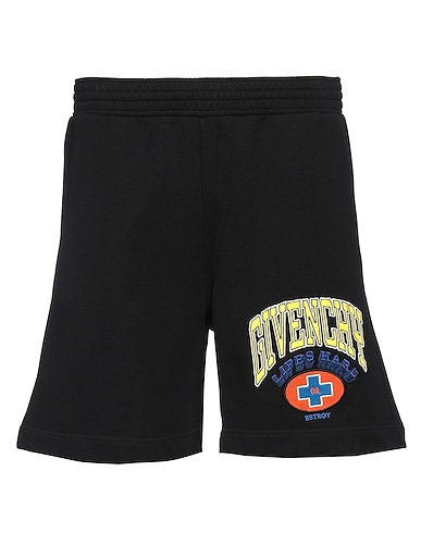 GIVENCHY Shorts & Bermuda Black 100% Cotton, Viscose