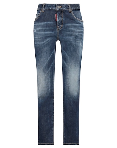 DSQUARED2 Denim trousers Blue 92% Cotton, 6% Elastomultiester, 2% Elastane