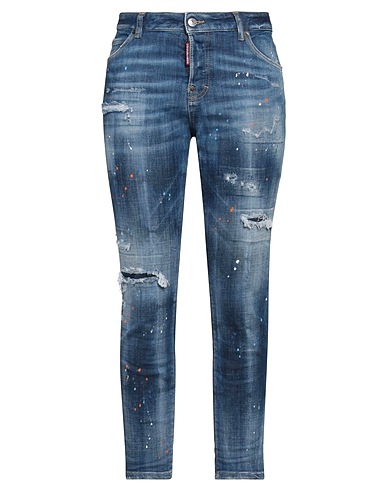 DSQUARED2 Denim pants Blue 93% Cotton, 4% Polyester, 3% Elastane