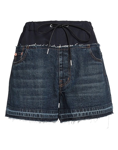 SACAI Denim shorts Blue 100% Cotton