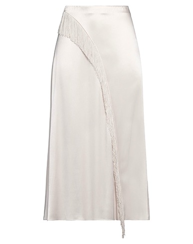 VINCE. Midi skirt Off white 60% Viscose, 40% EcoVero™ viscose