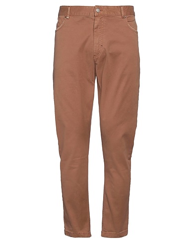 BERNA Casual trouser Camel 97% Cotton, 3% Elastane