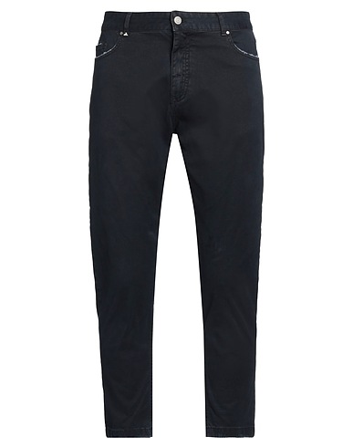 BERNA Casual pants Navy 97% Cotton, 3% Elastane