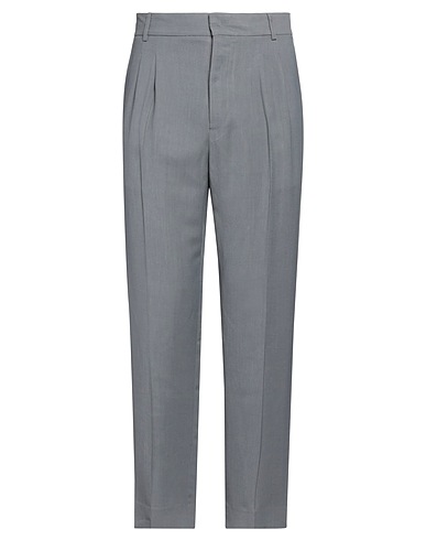 GRIFONI Casual pants Grey 72% Viscose, 28% Linen