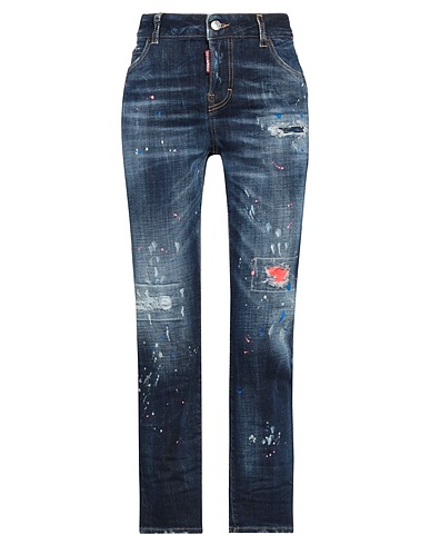 DSQUARED2 Denim trousers Blue 99% Cotton, 1% Elastane